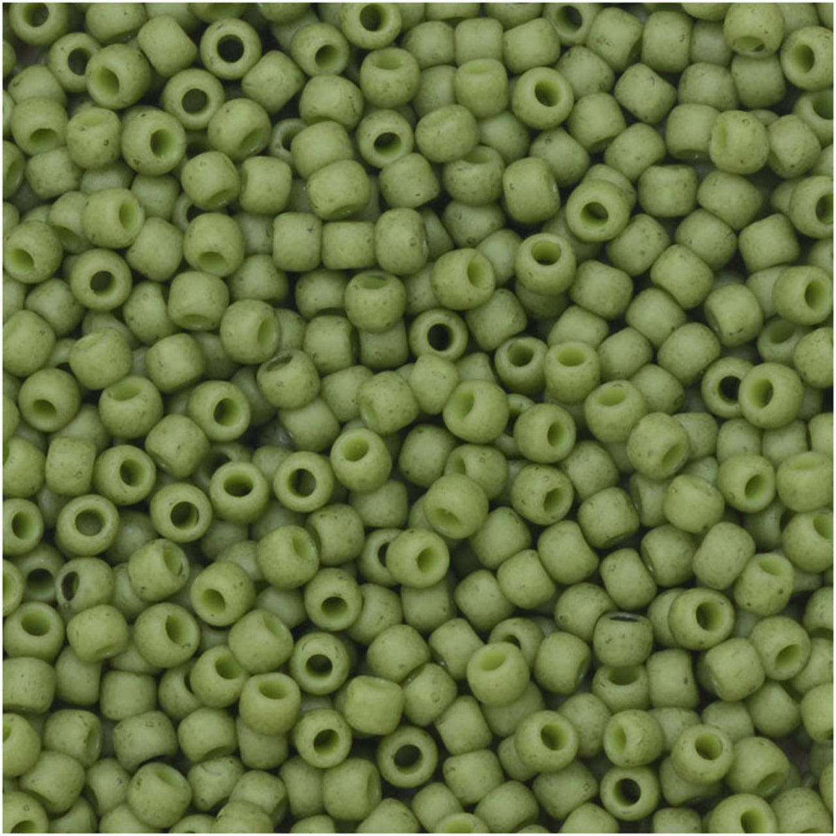 Toho Seed Beads Round 11/0 Semi Glazed Honeydew Goody Beads Toho Seed Beads Round 11/0 Semi Glazed Honeydew Goody Beads