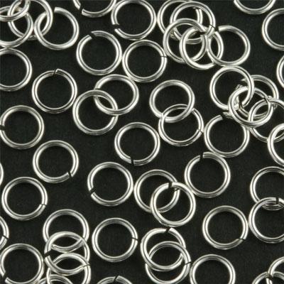 20 Piece 925 Sterling Silver 5mm Open Jump Ring - FashionJunkie4Life