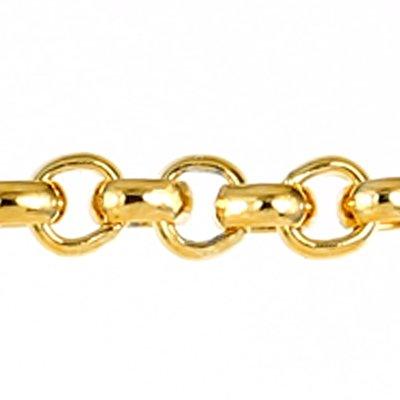2mm Gold Plated Rollo Chain - Goody Beads