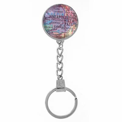 Key Chain Kit with Circle Bezel - Goody Beads