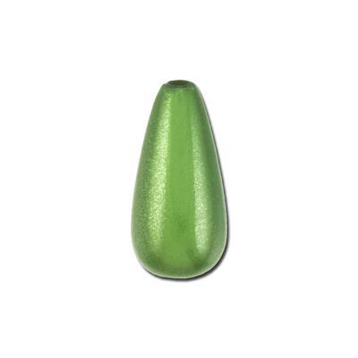 15mm Tear Drop Green Miracle Bead - Goody Beads