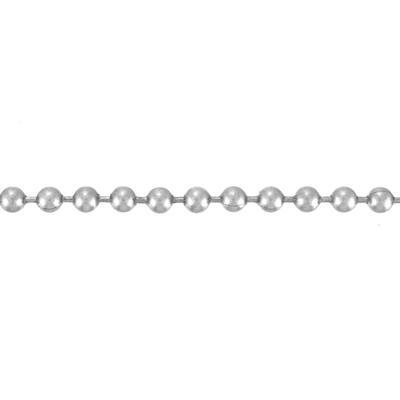 3.2mm Antique Silver Ball Chain - Goody Beads