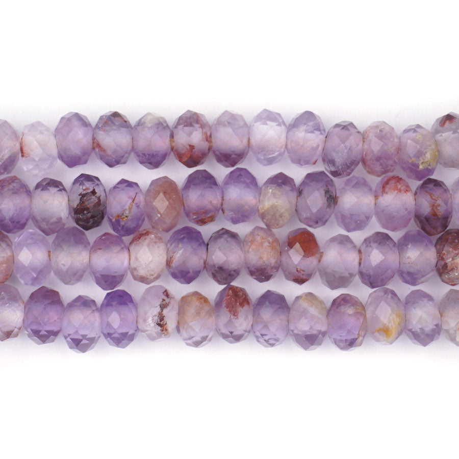 Cacoxenite Natural 4X6mm Rondelle Faceted - Large Hole Beads - Goody Beads
