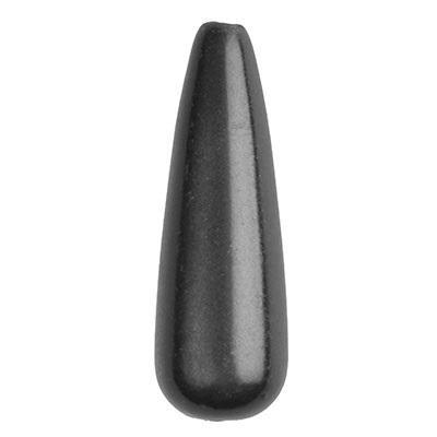 30mm Tear Drop Black Miracle Bead - Goody Beads