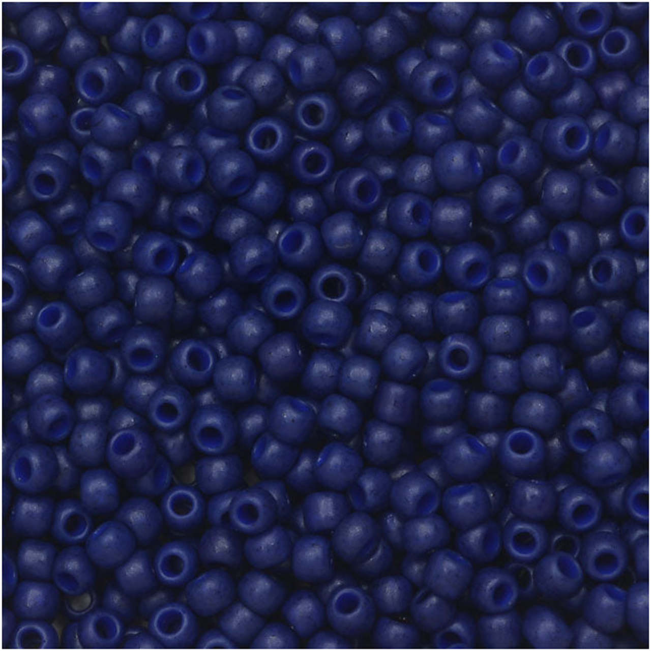 TOHO Bead Round 11/0 Semi-Glazed Navy Blue 2.5-Inch Tube