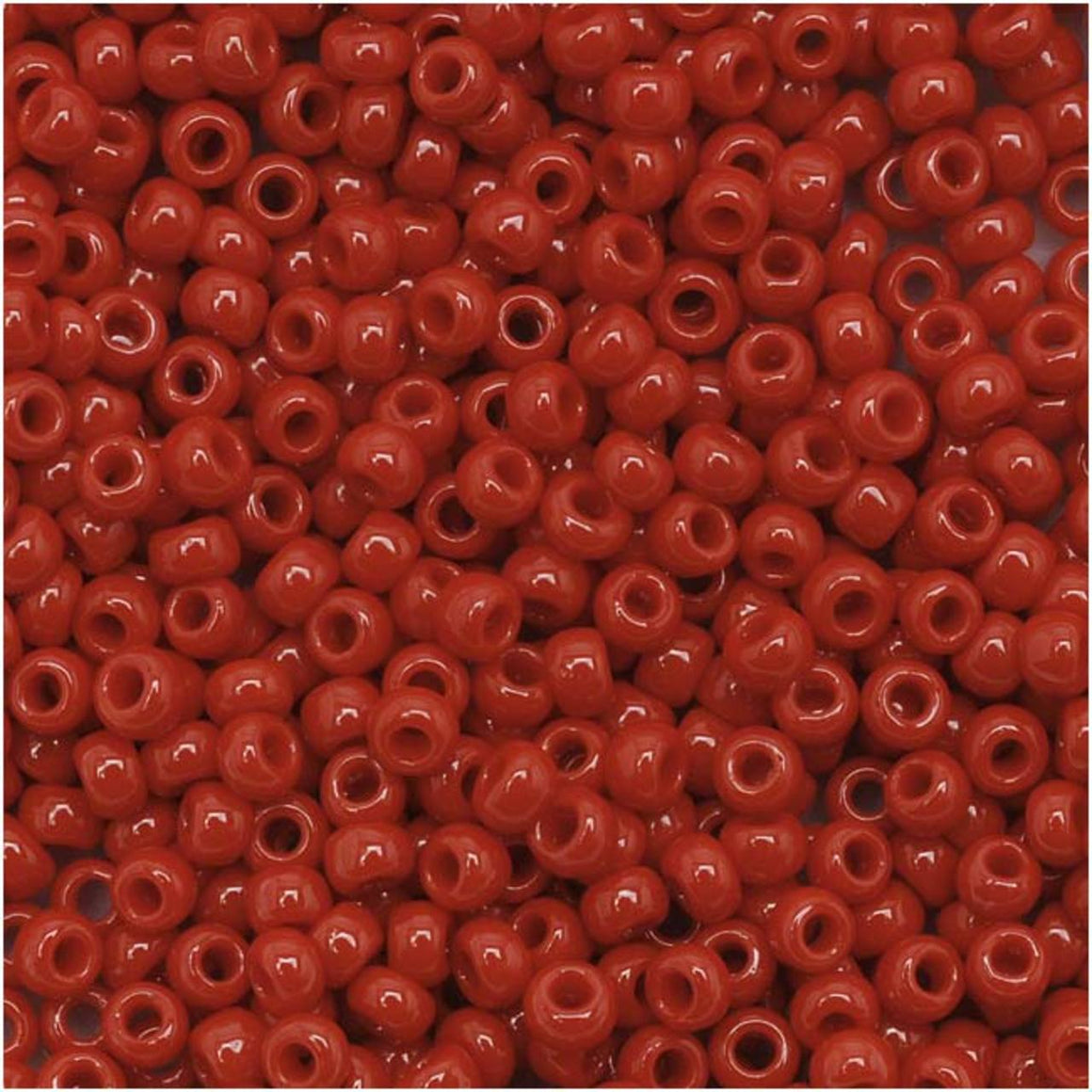 TOHO Bead Round 11/0 Opaque Pepper Red, 2.5-Inch Tube