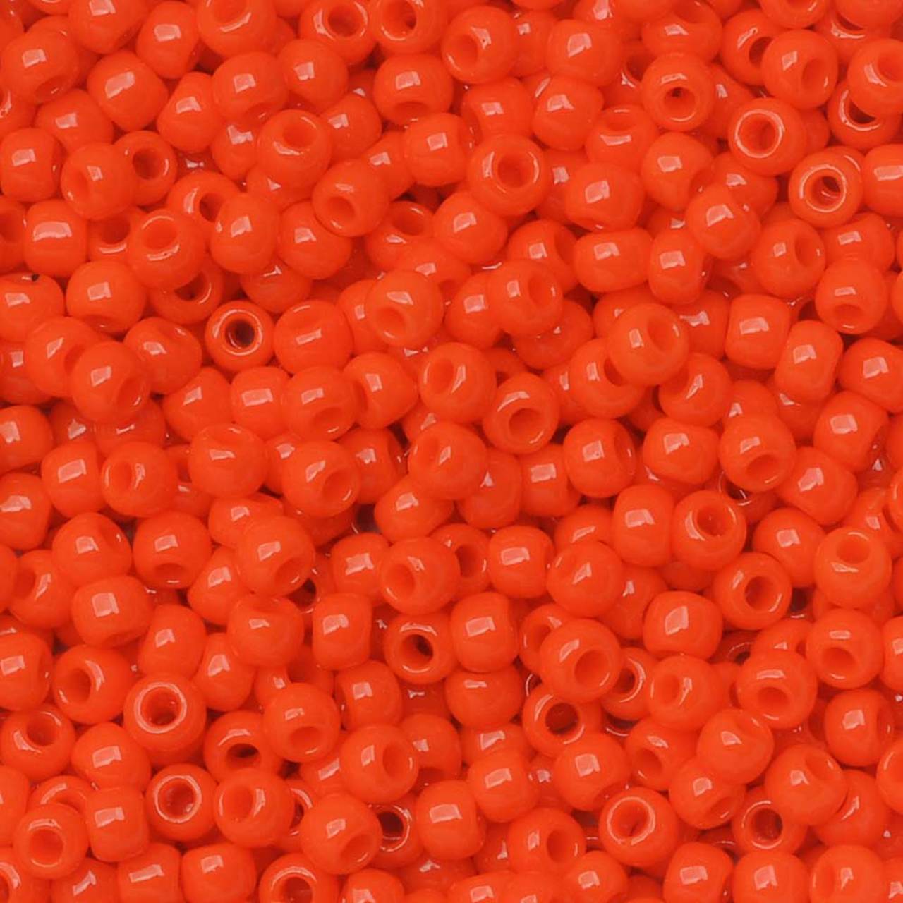 TOHO Bead Round 11/0 Opaque Sunset Orange, 2.5-Inch Tube