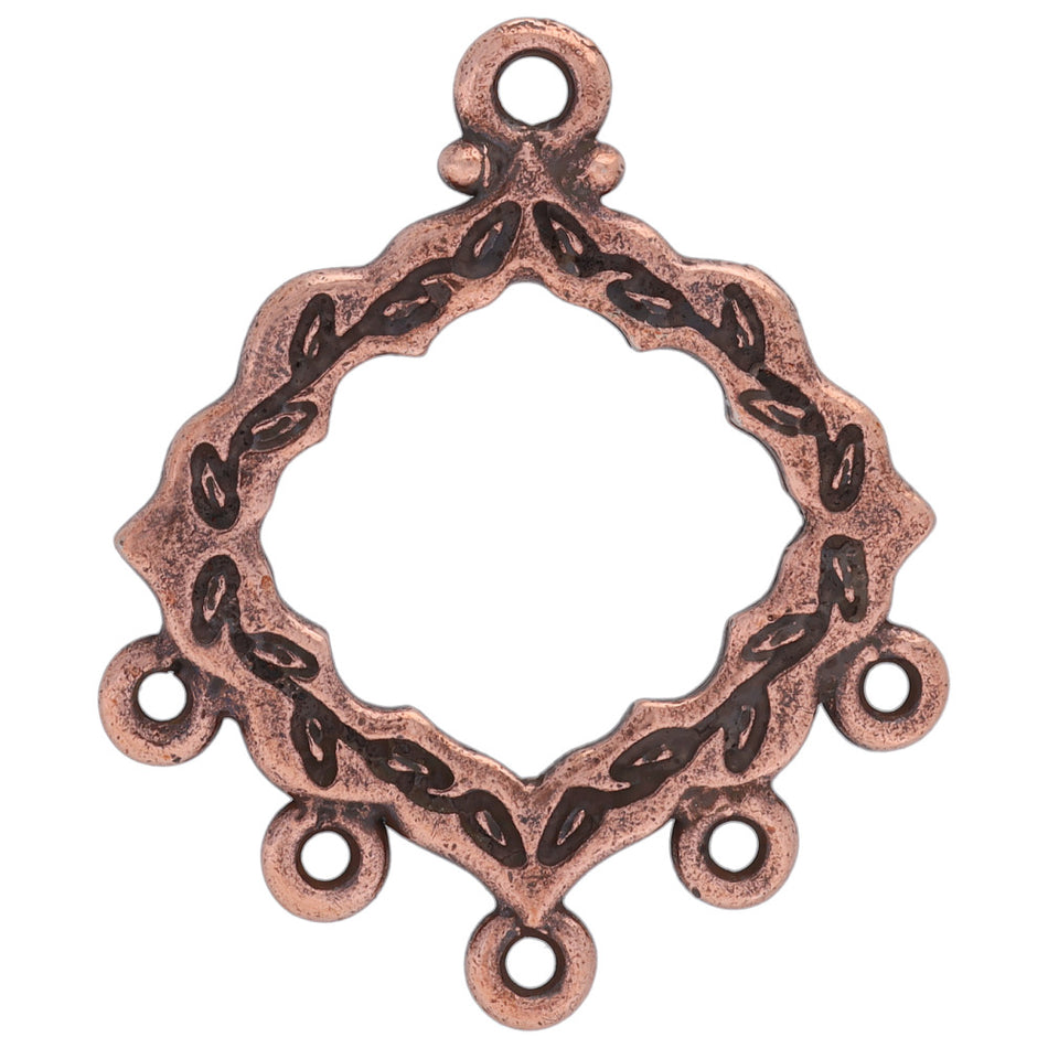 28mm Cathedral Link by TierraCast - Antique Copper