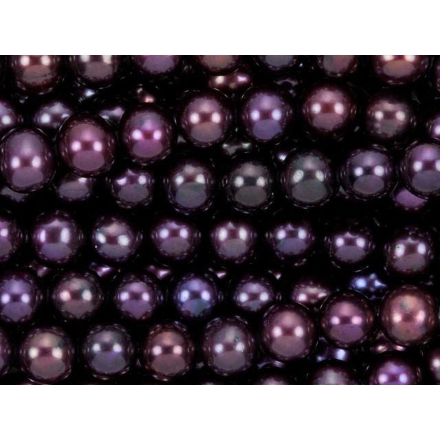 Purple Potato Freshwater Pearl Strand