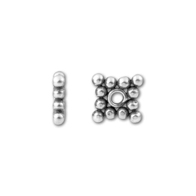 Bali Silver 9mm Diamond Spacer