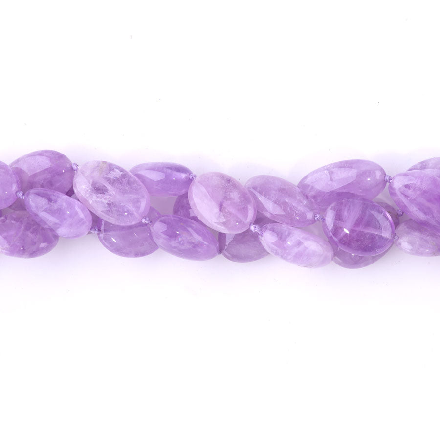 Lavender Amethyst 13x15-20mm Nugget - 15-16 Inch