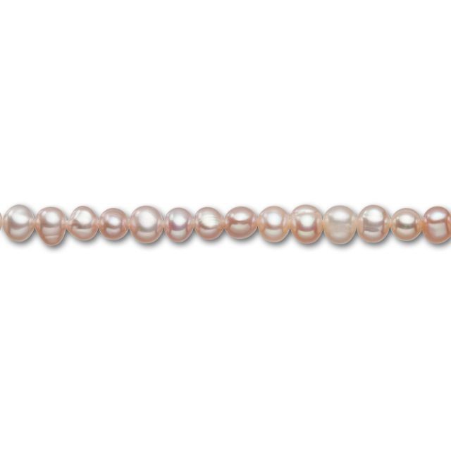 3.5-4mm Cream Potato Freshwater Pearl Strand