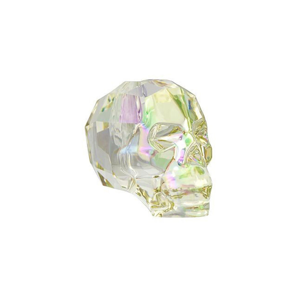 PRESTIGE 5750 13mm Skull Bead Crystal Luminous Green