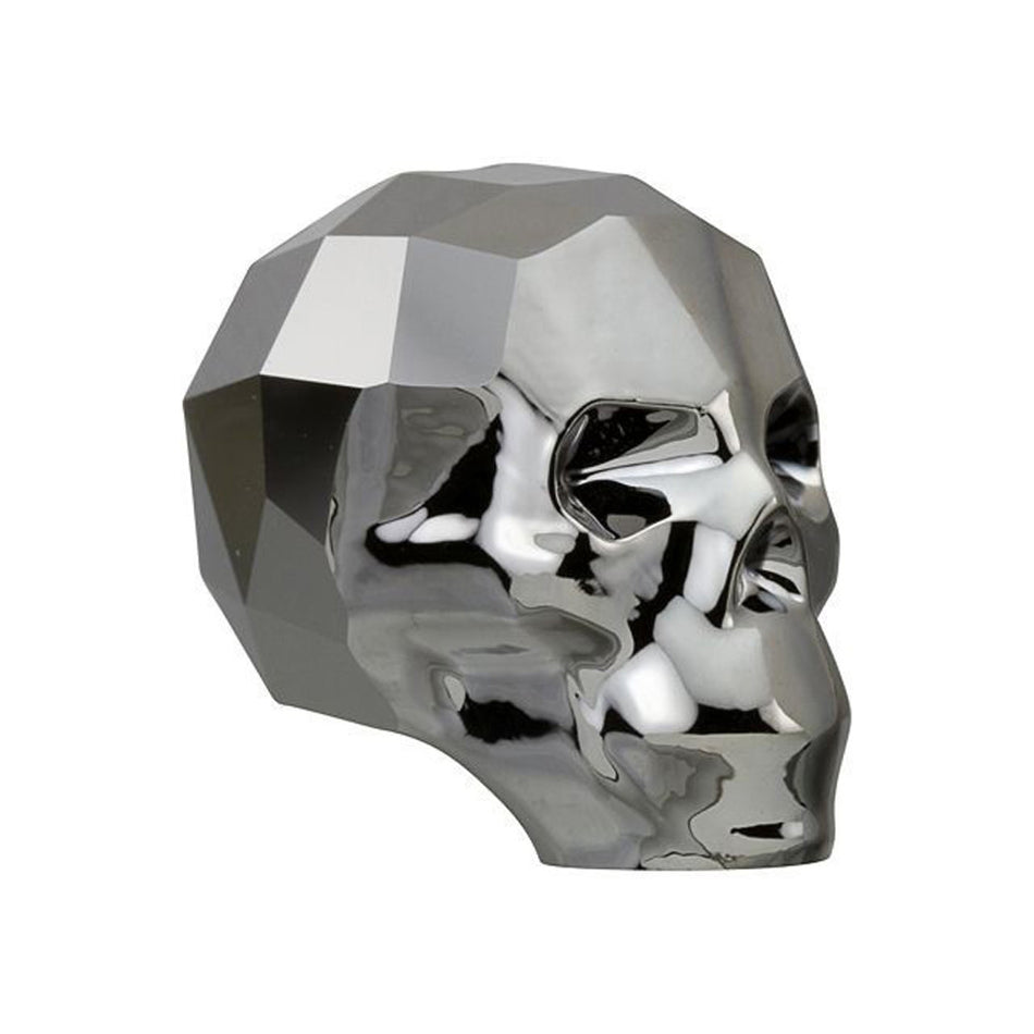 PRESTIGE 5750 19mm Skull Bead Crystal Silver Night 2X