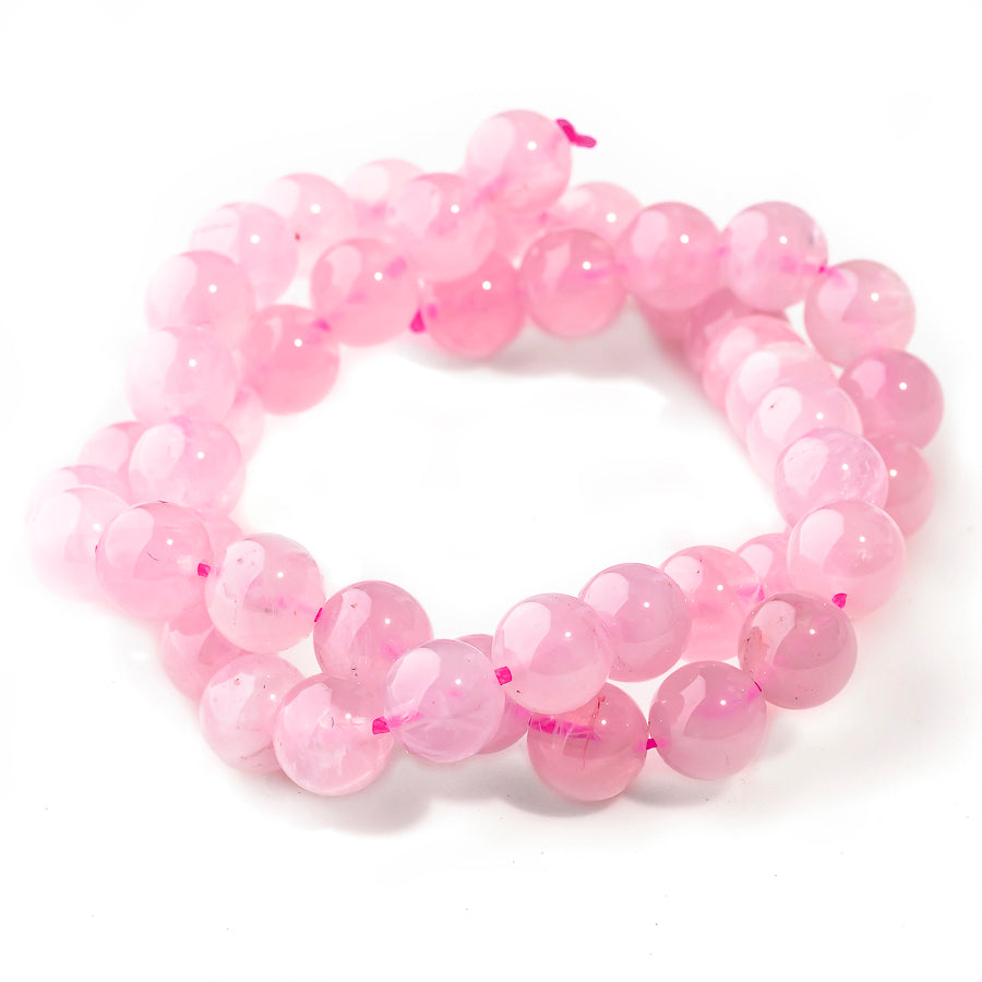 Rose Quartz 8mm RoundA Grade - 15-16 Inch