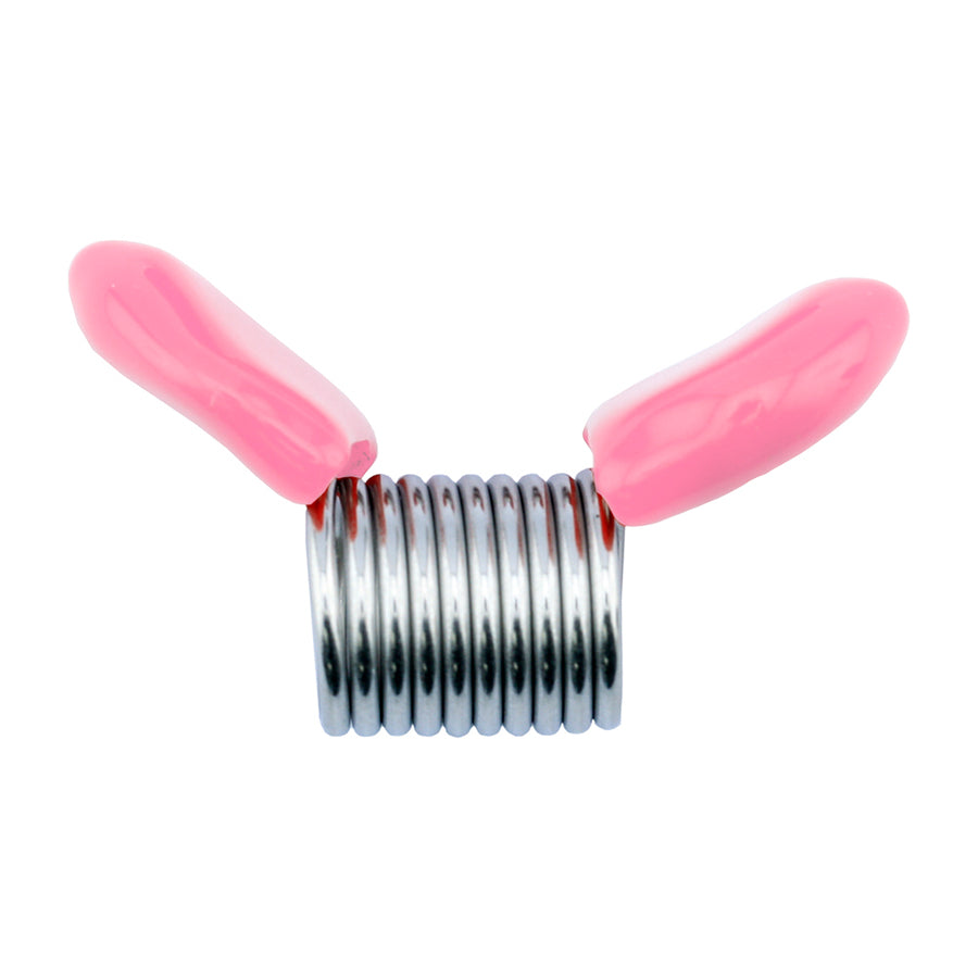Bead Stoppers with Large Pink Tips - 4 Pack