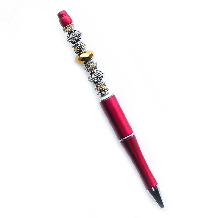 Beads with Bead Pen Kit - Gold with Red Plastic Pen - Limited Edition –  Goody Beads