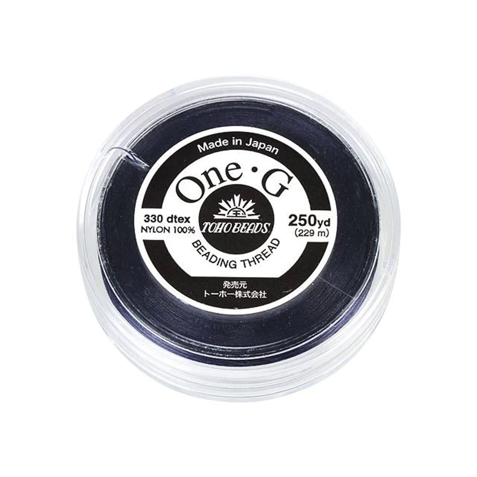 TOHO One-G Thread 250 Yard Spool, Navy