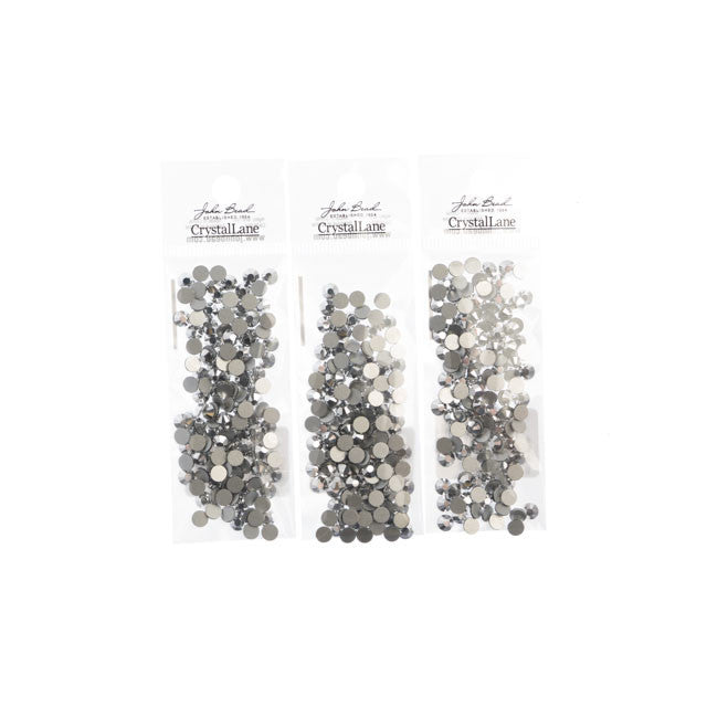 Crystal Lane Flatback Rhinestones ss20 (4.7mm) - Metallic Silver (144pcs)