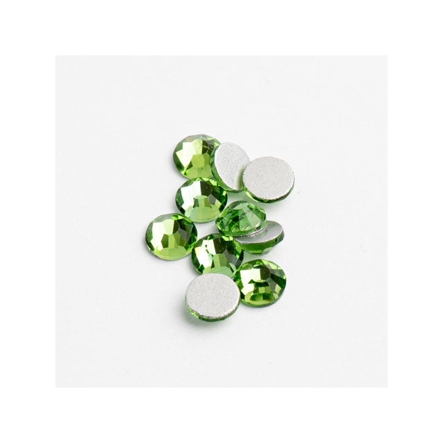 Crystal Lane Flatback Rhinestones ss20 (4.7mm) - Peridot (144pcs)