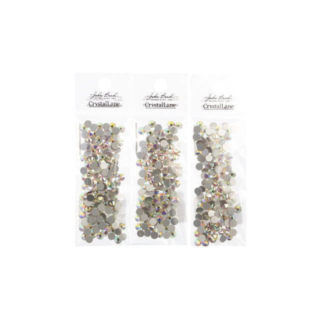 Crystal Lane Flatback Rhinestones ss20 (4.7mm) - Crystal AB (144pcs)