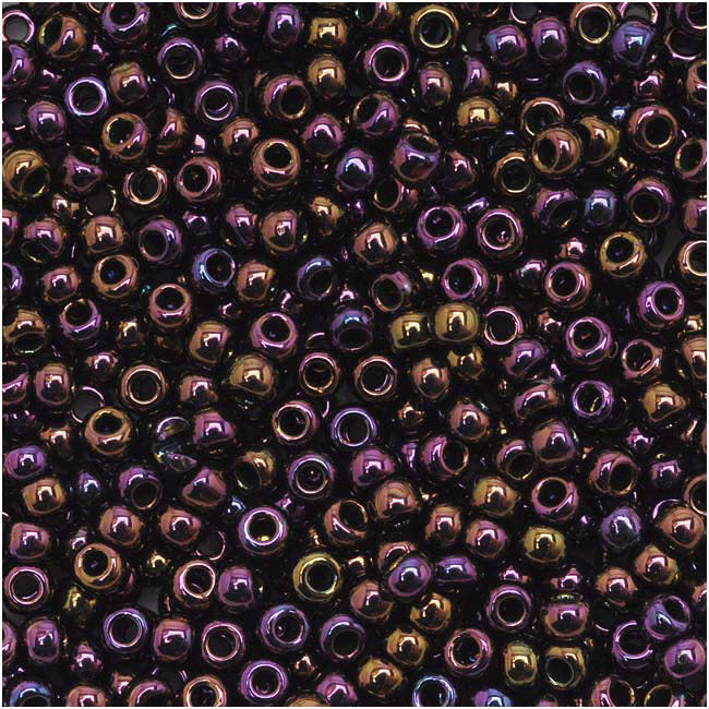 TOHO Round Seed Beads 11/0 85 Metallic Iris Purple