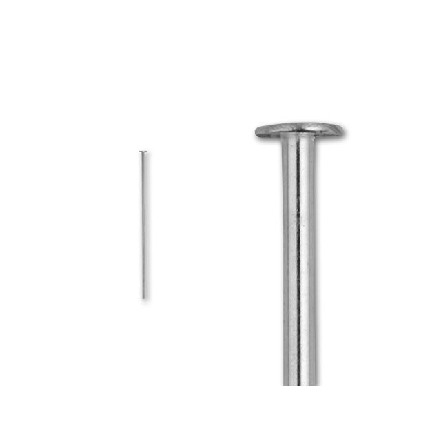 1 1/2-inch Head Pin, 20 Gauge (Sterling Silver)