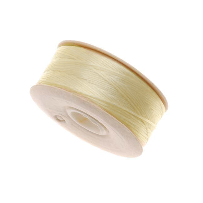 NYMO Nylon Beading Thread Size D for Delica Beads "Ivory" 64YD