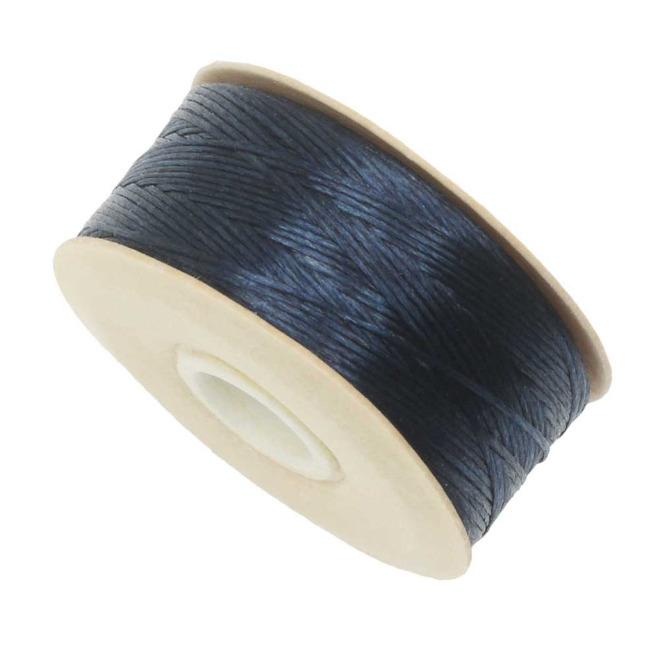 NYMO Nylon Beading Thread Size D for Delica Beads Dark Blue 64YD