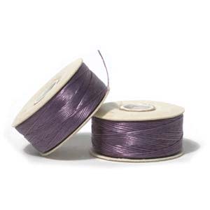 NYMO Nylon Beading Thread Size D for Delica Beads Light Purple 64YD