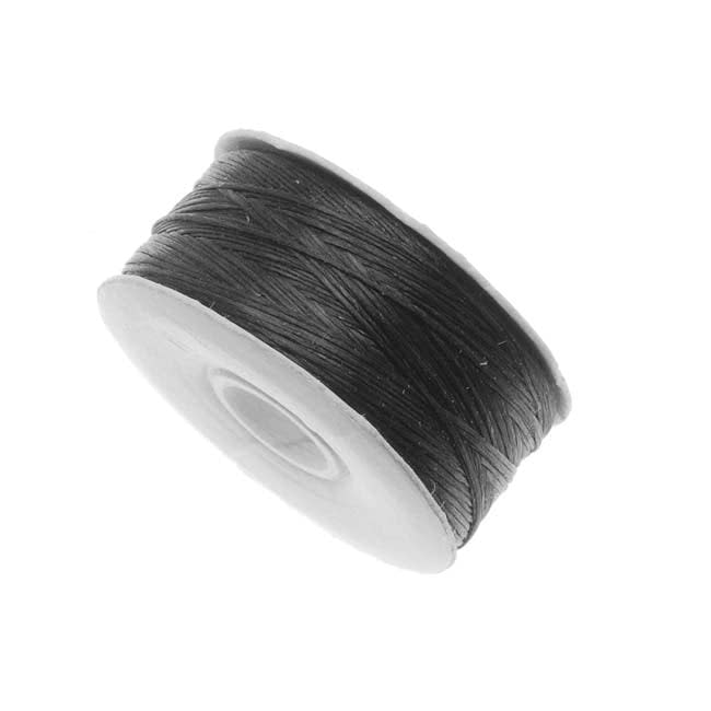 NYMO Nylon Beading Thread Size B for Delica Beads "Black" 72YD