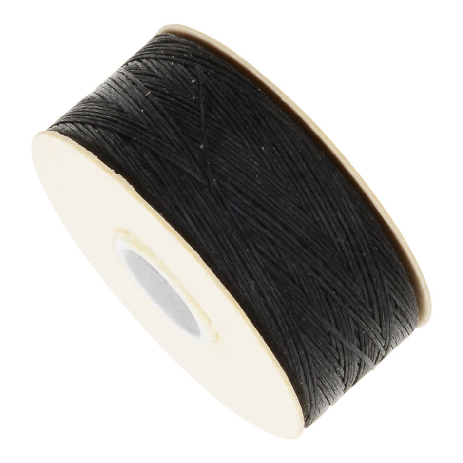 Nymo Nylon Beading Thread, Size 00 for Delicas, 64 Yard (58 Meter) Spool, Black