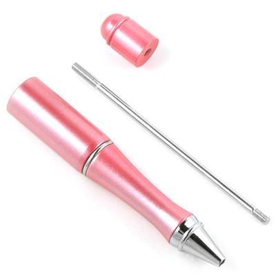 Pink  - Metal Bead Pen