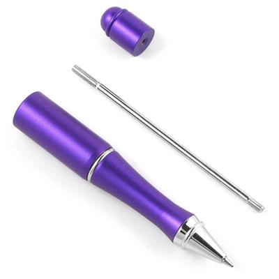 Metal Bead Pen - Purple – Goody Beads