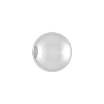 8mm Silver-Plated Round Beads - Goody Beads