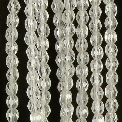 6mm Czech Fire Polish Crystal Beads - Goody Beads