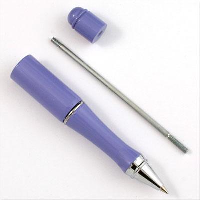 Lilac  - Metal Bead Pen