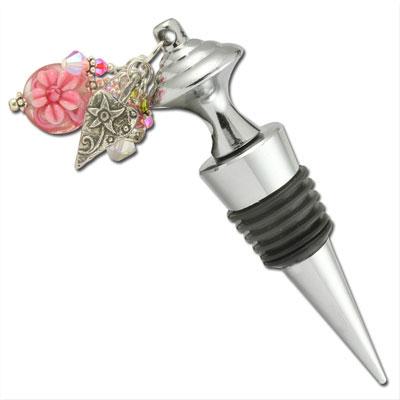 Cha Cha Wine Stopper  - Add a Bead - Goody Beads