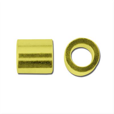 2.5mm Gold Plated Crimp Tubes - Goody Beads