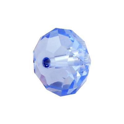 8mm Light Sapphire Rondelle Chinese Crystal Beads - Goody Beads