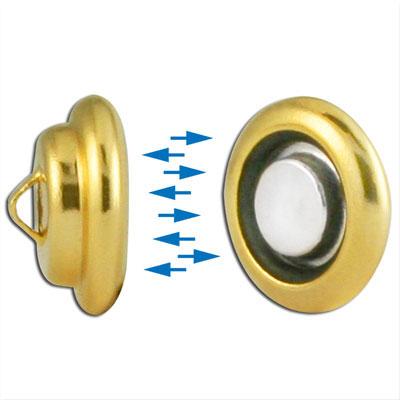 Gold Plated Magnetic Clasp (Mag-Lok) - Goody Beads