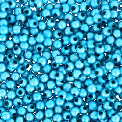 4mm Aqua Blue Miracle Bead - Goody Beads