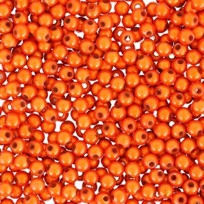 4mm Orange Miracle Bead - Goody Beads