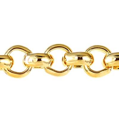 2.5mm Gold Plated Rollo Chain - Goody Beads
