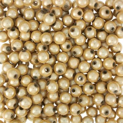 6mm Ivory Miracle Bead - Goody Beads