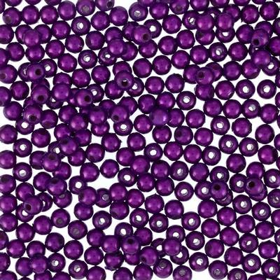 4mm Purple Miracle Bead - Goody Beads