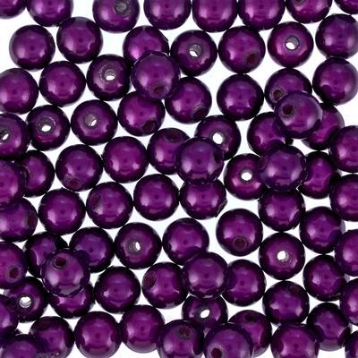 8mm Purple Miracle Bead - Goody Beads