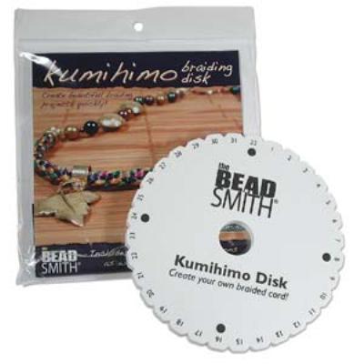 Kumihimo Braiding Round Foam Disc - Goody Beads