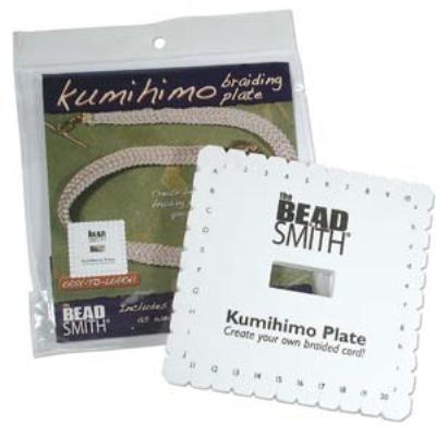 Kumihimo Braiding Square Foam Plate - Goody Beads