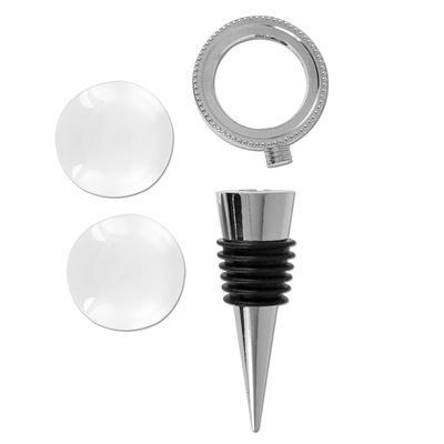 Wine Stopper Kit with Circle Bezel - Goody Beads